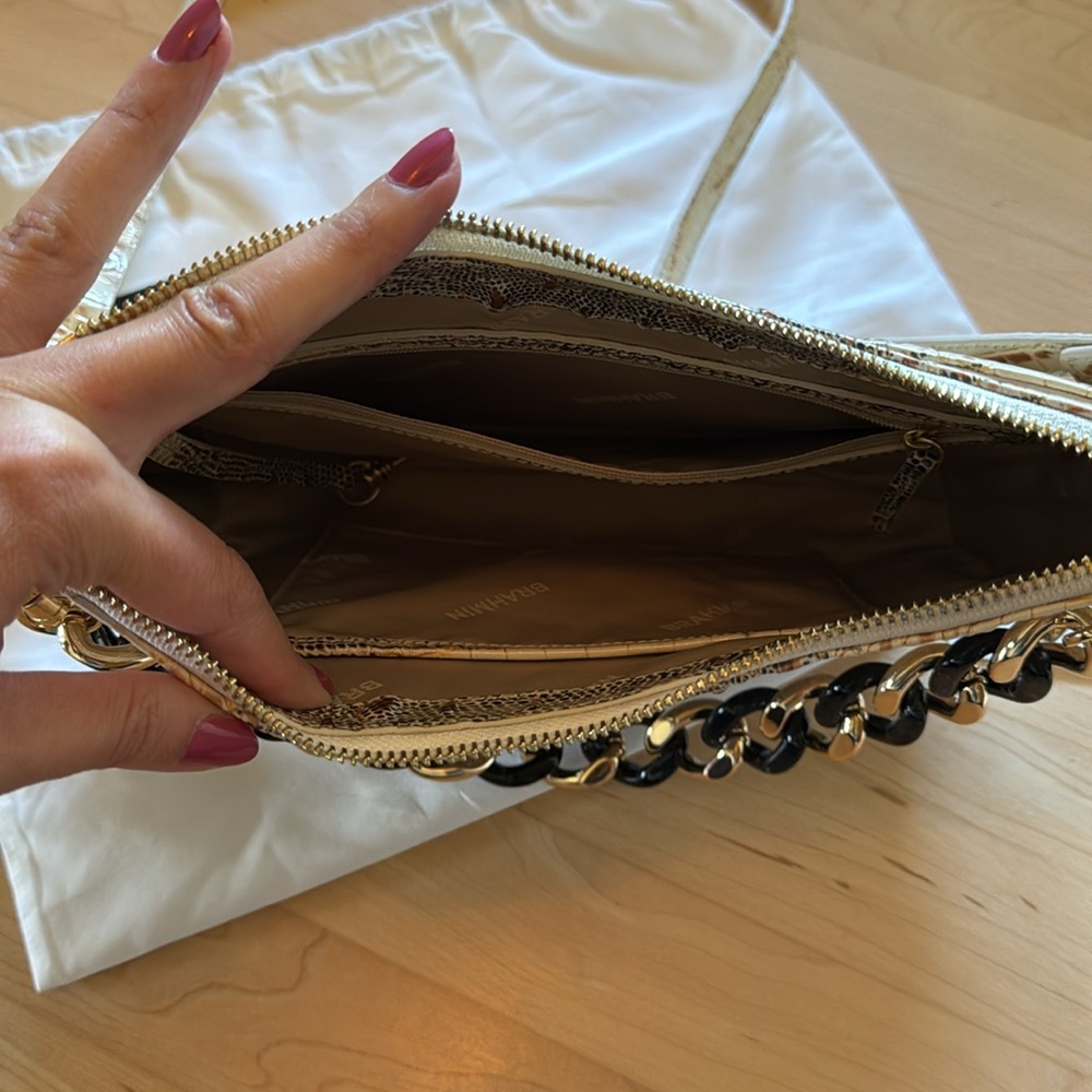 Brahmin Mod Shayna- Ivory Iguana Ombré Melbourne - Picture 6 of 13